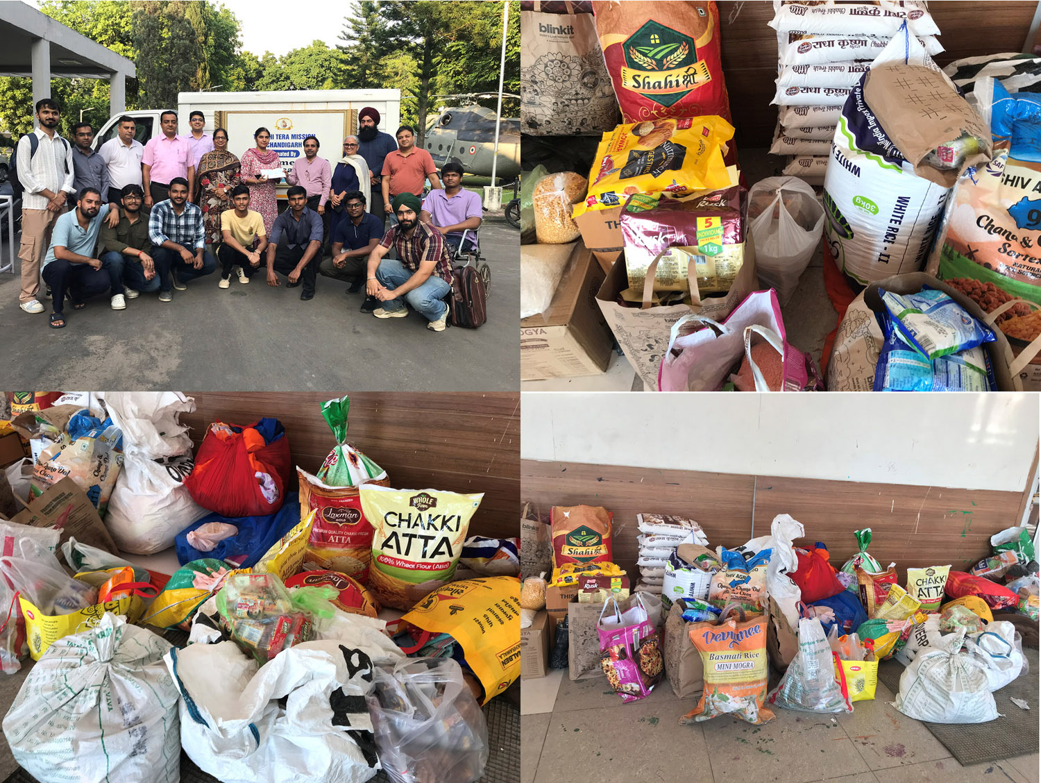 PEC NSS & NCC Students Join Hands with Tera Hi Tera Mission for Flood Relief, Donate ?1.05 Lakh